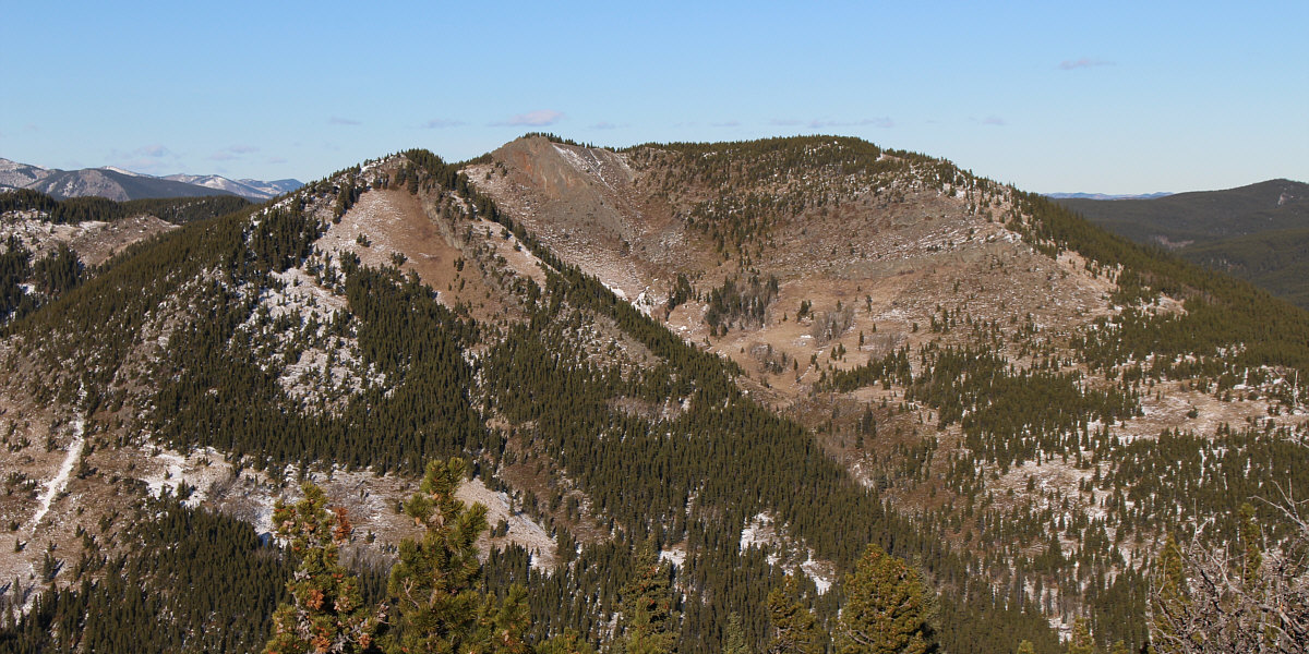 Lots of feasible ways to go up this one.