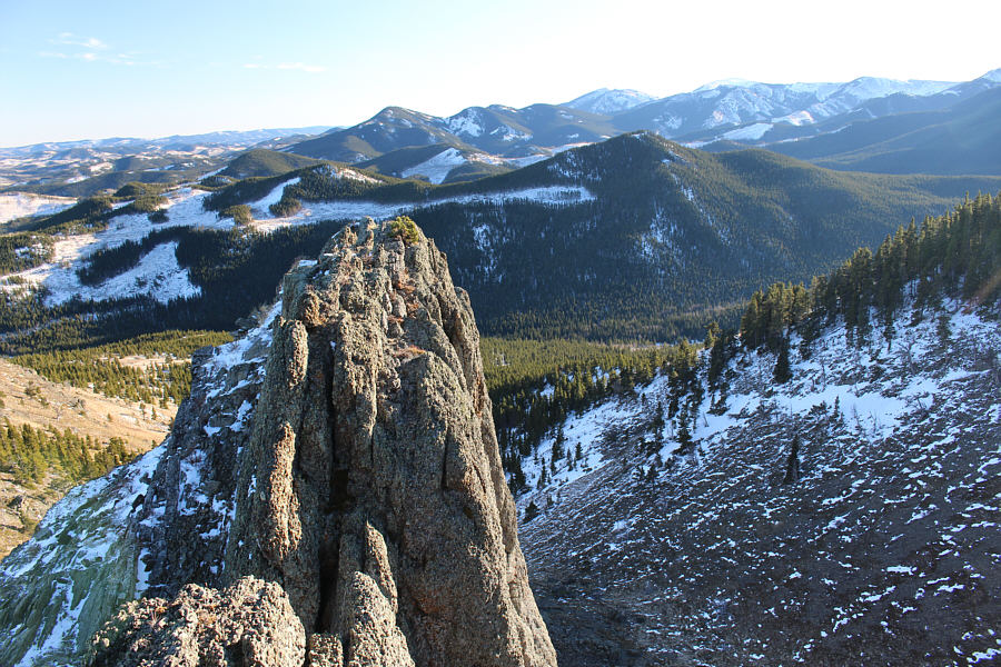 I'm glad that we climbed Cutline Ridge first!