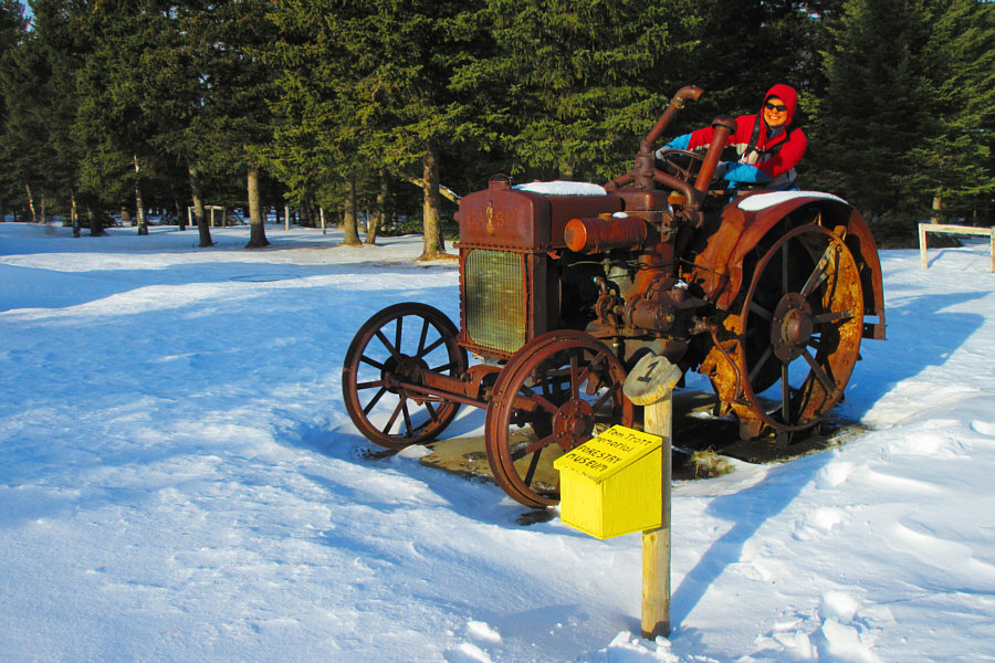 At least I won't have to worry about getting a flat tire!