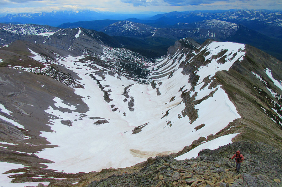 Probably very few people have ventured into this bowl.