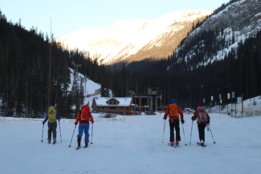 It's worth skiing back across the icy parking lot on the way out!