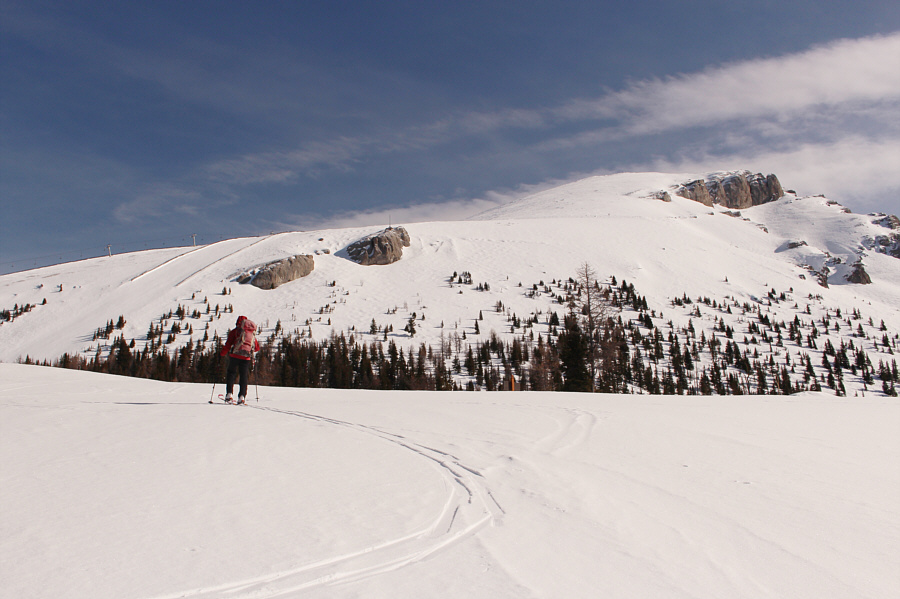 Believe it or not, we still have well over 500 metres of elevation gain left from here!