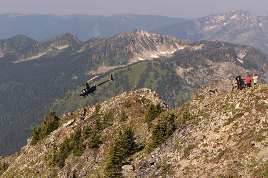 That's one way to avoid driving that nasty Forest Service Road!