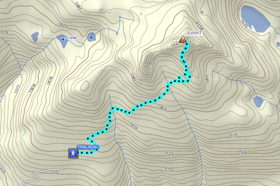 The drive to the trailhead is more arduous than the hike!