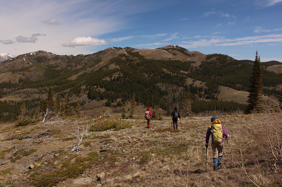 The approach from the south is more complicated than it looks from here.