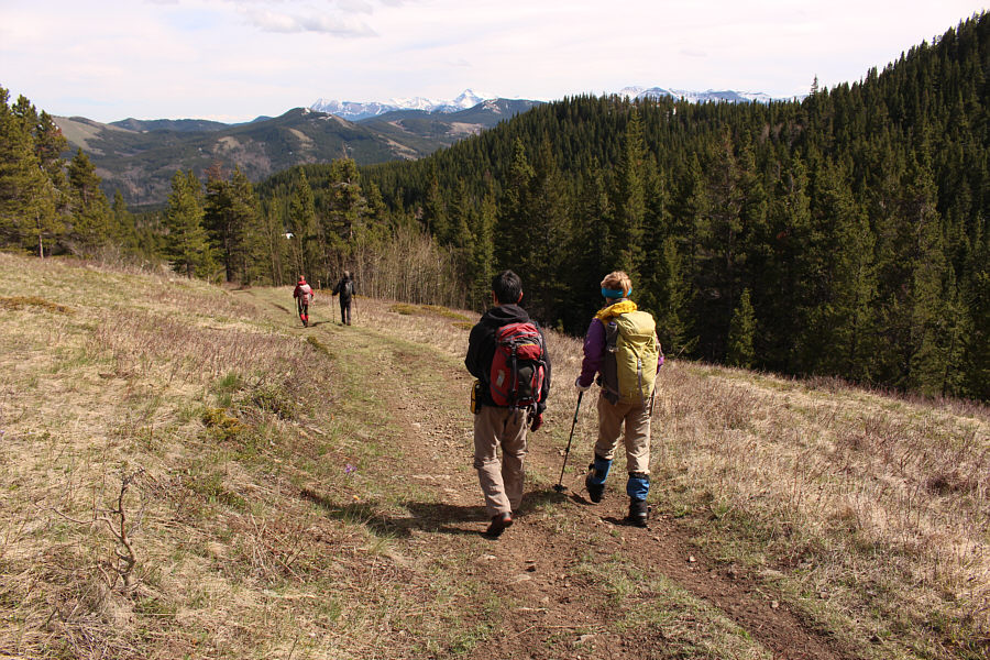 About to enter private land here so walk softly and quickly!