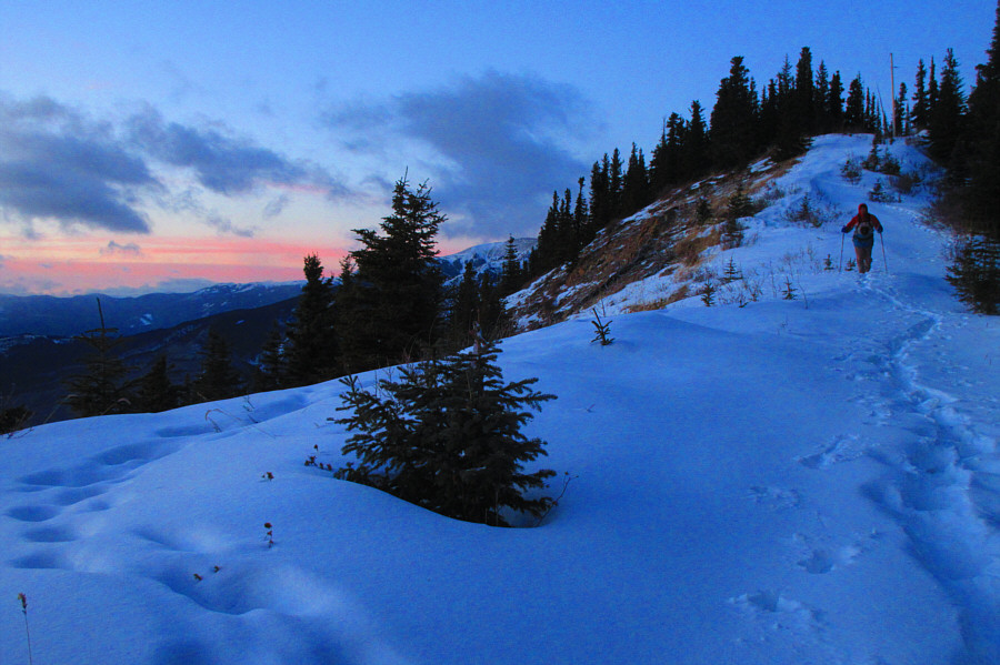 No headlamps needed!