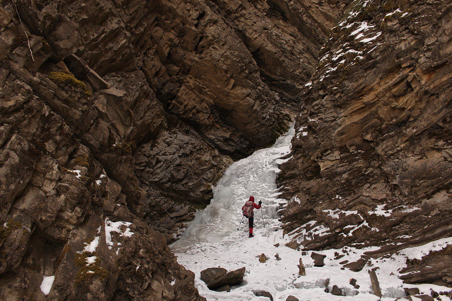 Definitely looks good for ice climbing!