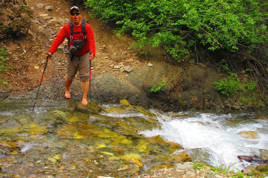 It actually felt good on my sore feet!