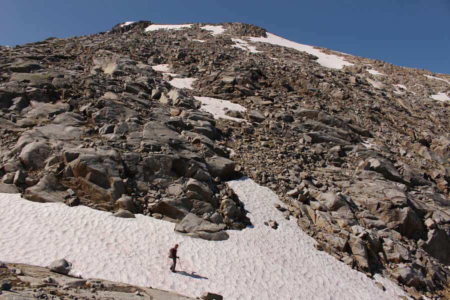 Looks steep, but the slope is actually quite reasonable.