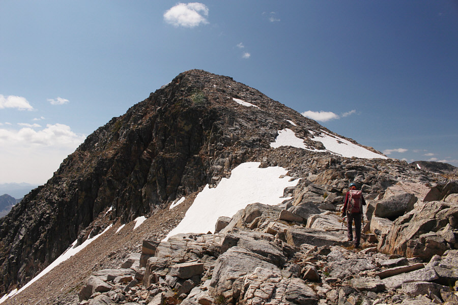 I can see why this is probably a popular ski ascent in winter.