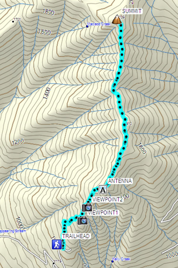 A long slog that might be better as a shoulder-season hike.