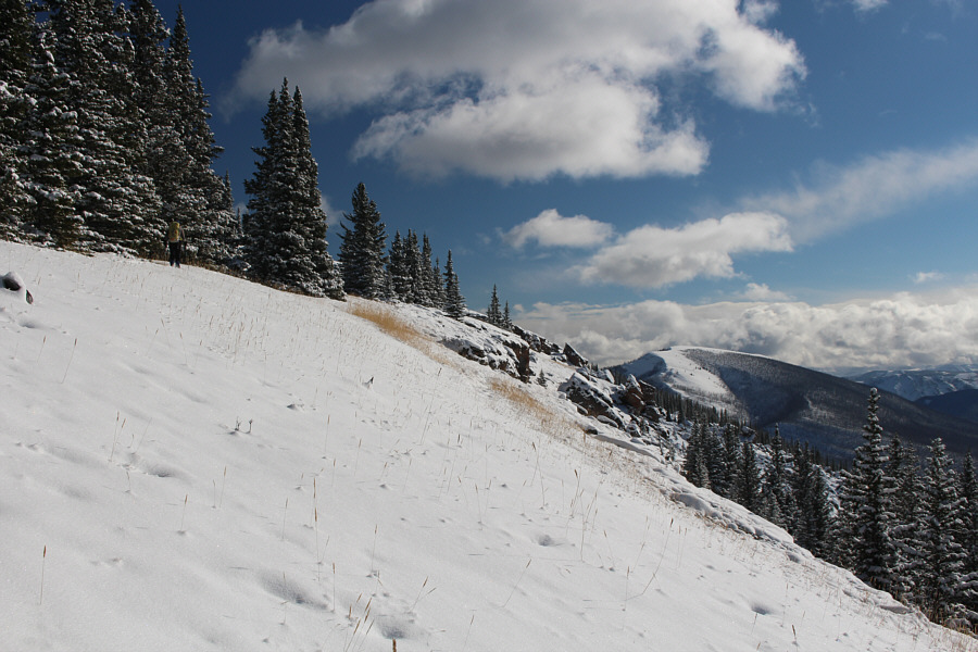 Still a little bit of climbing left here.