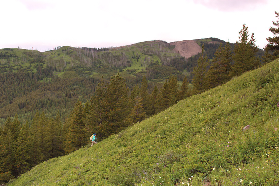 It's just a grind now, but too bad my feet are already wet!