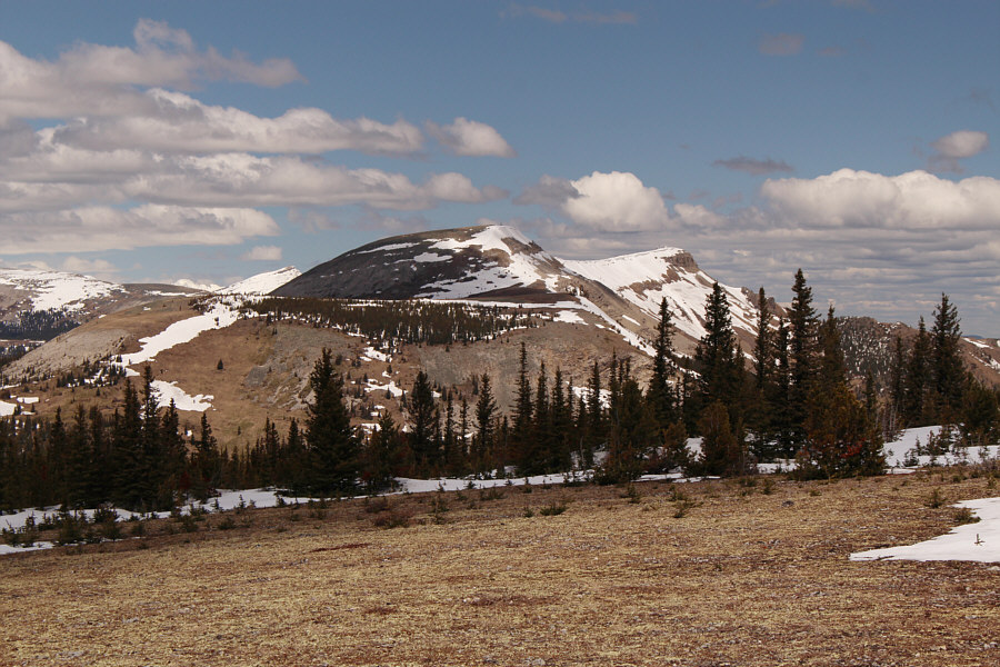 Hailstone Butte South is actually the highest point on that ridge.