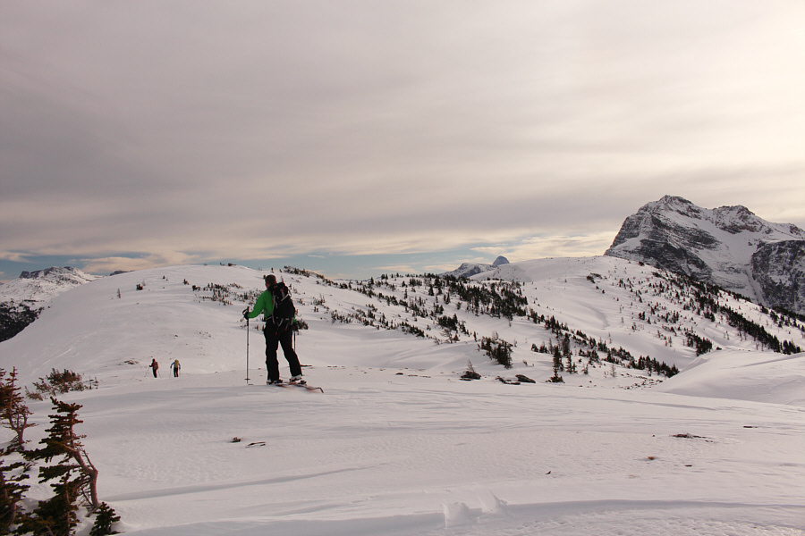 And you can even see the top of Mount Assiniboine from here!
