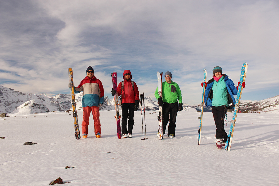 The actual high point is somewhat ambiguous!