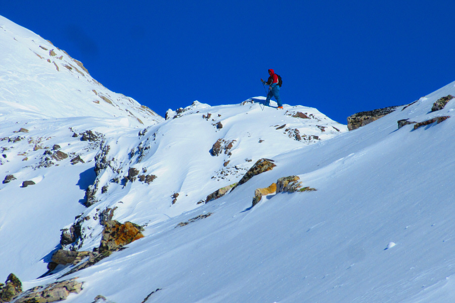 I wish I had brought my ice axe!