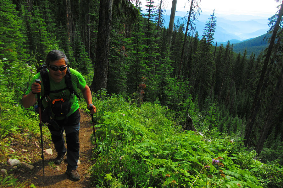 At least I blend in with the flora!