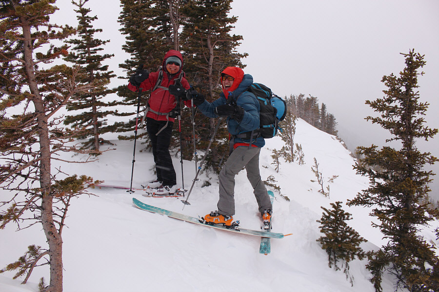 I was too lazy to set up my camera for a self-timed shot, and my selfie pics were too blurry to publish!