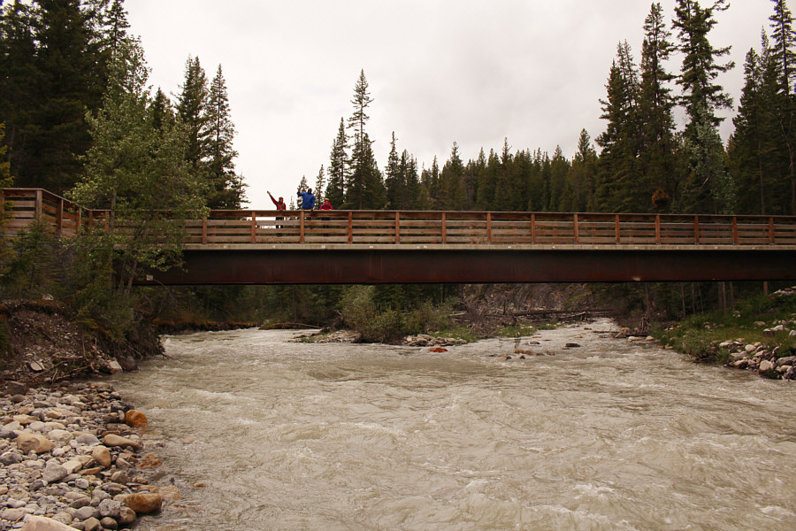 Bridge over troubled waters.