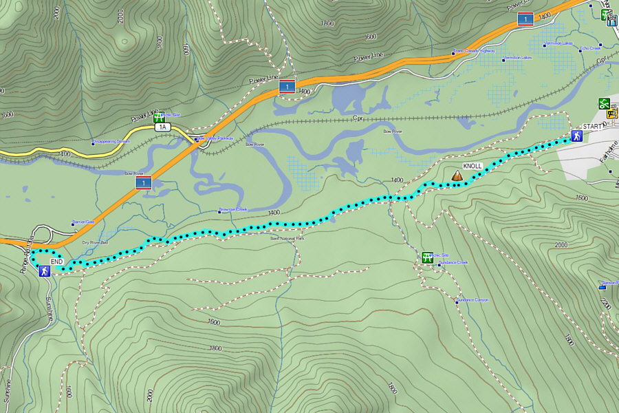 A much more pleasant hike than expected!