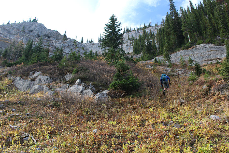 It's a steep grind but not too difficult.