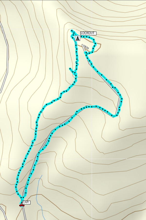 It's not really worth the long drive unless you combine it with another nearby hike.