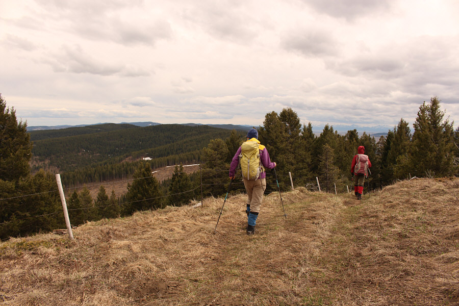 Had I been on the ball, we could have set up a convenient car shuttle!