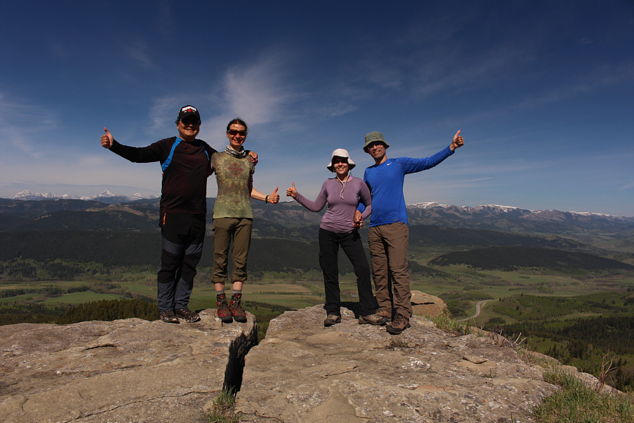 It's all downhill from here...almost!