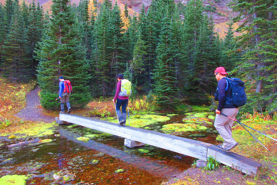 Like a bridge over troubled waters...