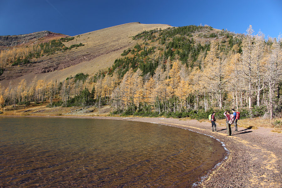 It's a difficult lake to photograph from up close.
