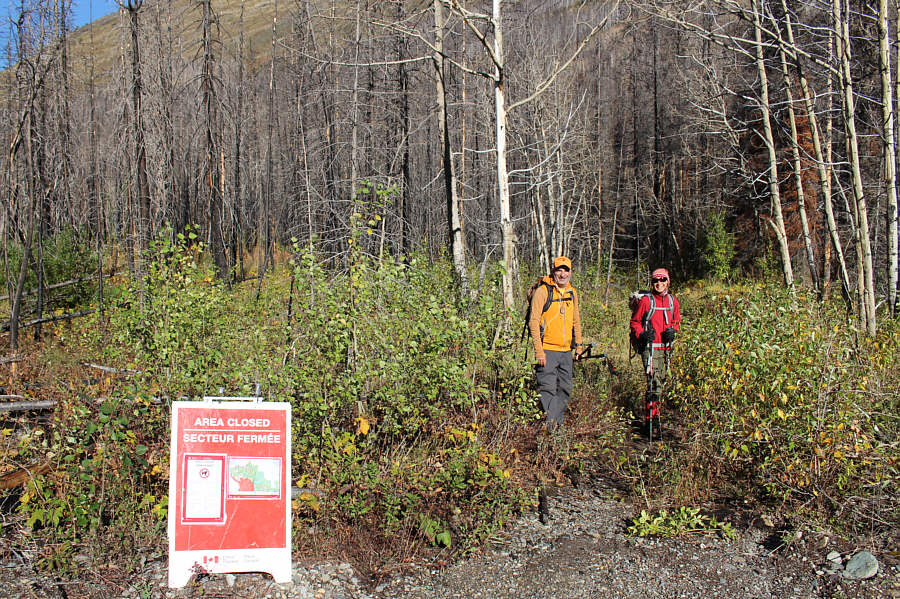 We picked up a most interesting companion!