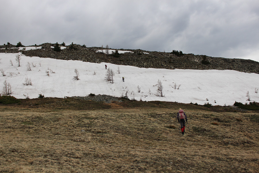 A good place for practicing self-arrest with an ice axe!