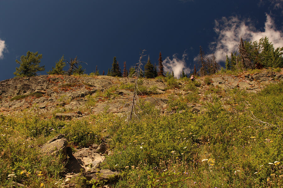 Unfortunately, that meant that the hot sun was beating down on us.