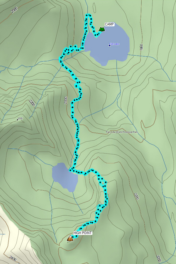 Excellent consolation prize if you can't figure out how to get up Mount Dingley!