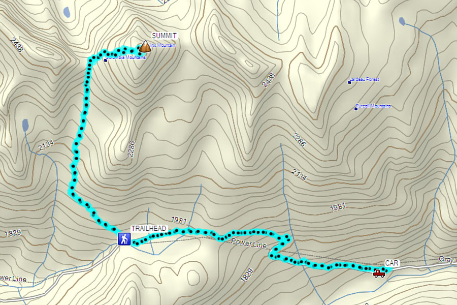 A fairly easy trip once you find the trailhead.