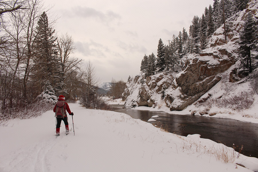 An easy end to our interesting ski tour.