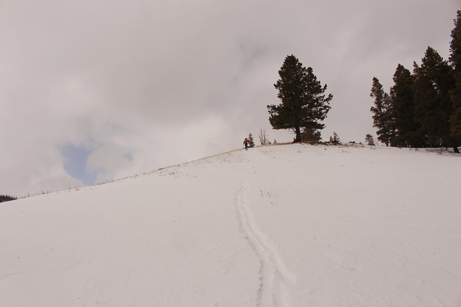 We were still able to skin all the way up.