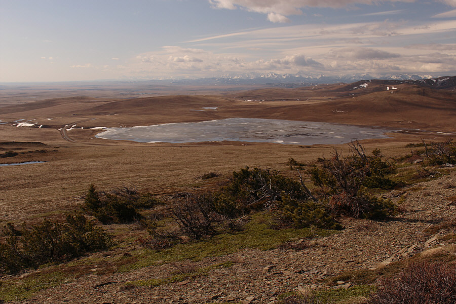 Not a lot of developed beach front properties there!