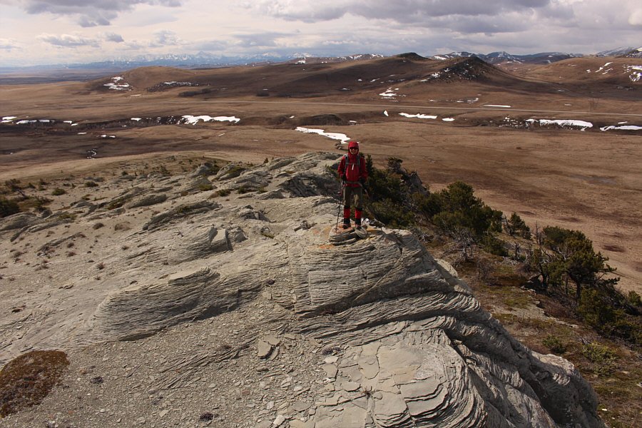 We were standing on top of Unnecessary Mountain only 90 minutes earlier!
