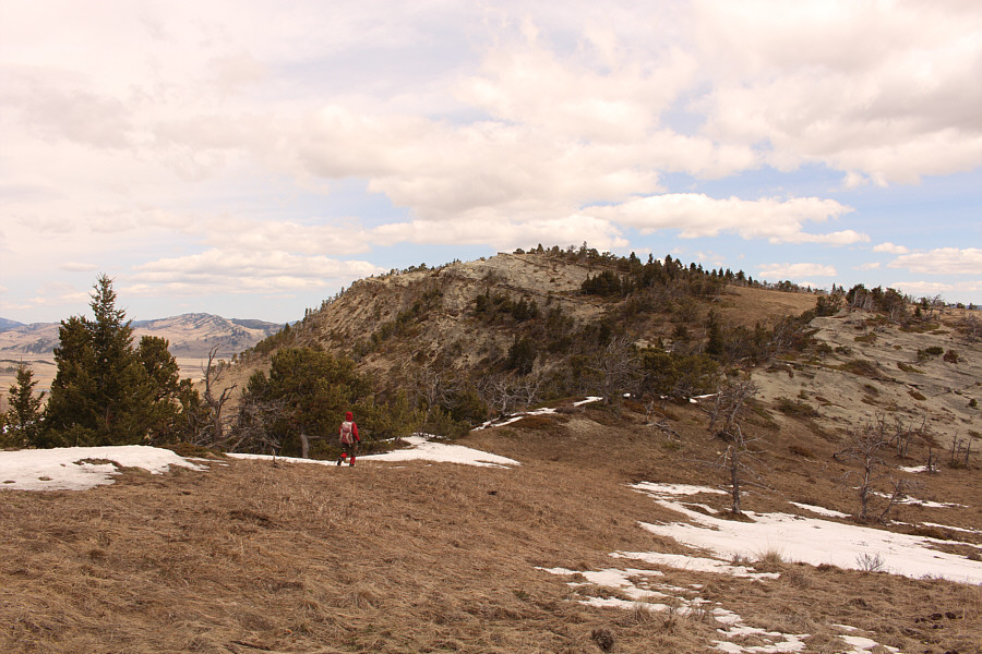 The false summits are less annoying here than on other longer ascents.