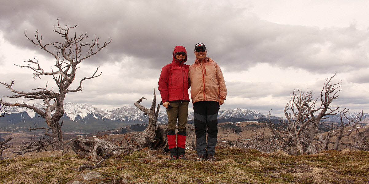 Kind of a creepy-looking summit!