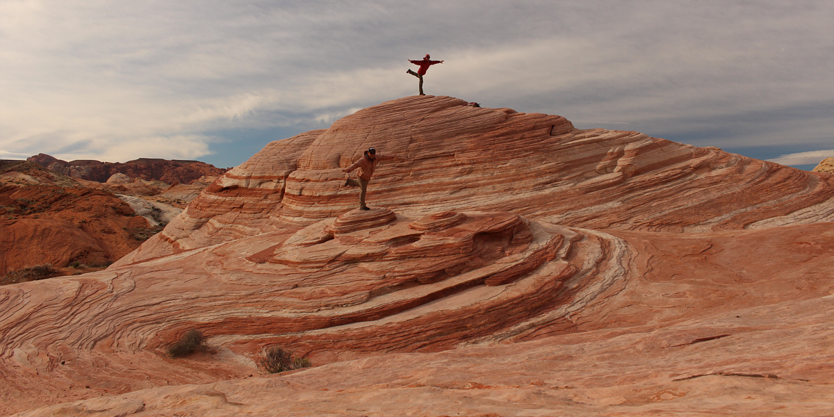 Hordes of tourists would arrive soon after this photo was taken!