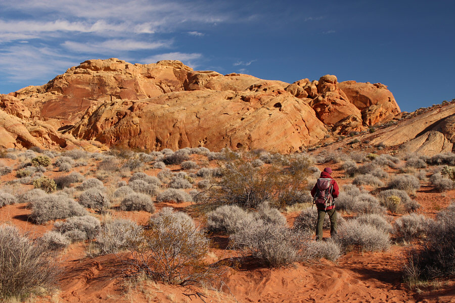 It's amazing how quickly we left the crowds behind just by going off-trail.