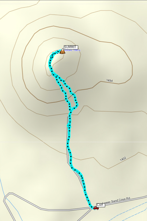 Maybe the easiest volcano you'll ever climb!