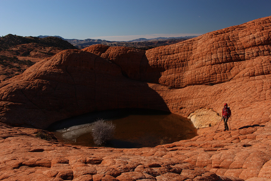 Maybe worth a plunge on a very hot day.