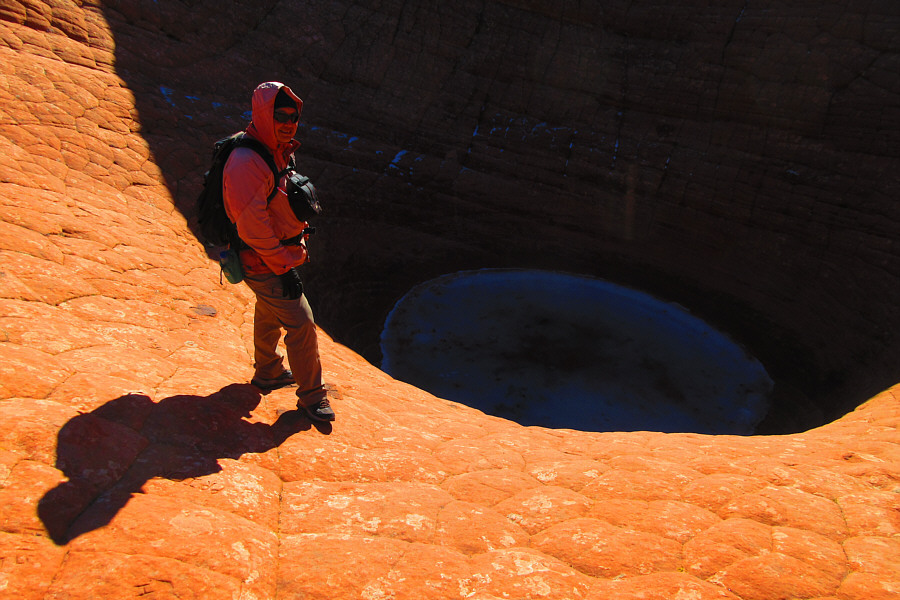 It's sorta like a black hole!