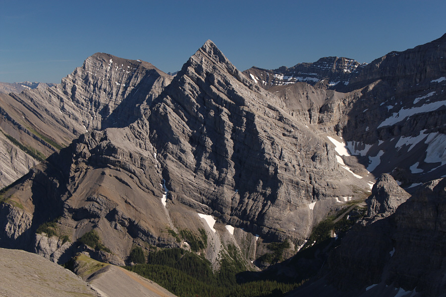 Ribbon Peak looks most beautiful from this angle!