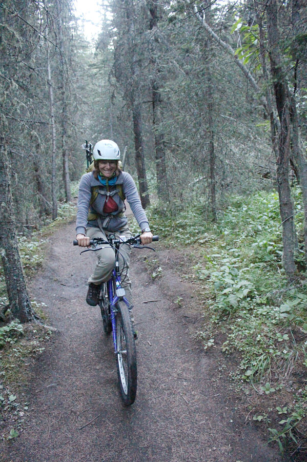 Best ride back to a trailhead ever!